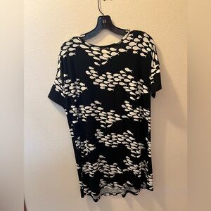 Fighting Eel / Ava Sky NWT Dress Venezia in Black Fish S